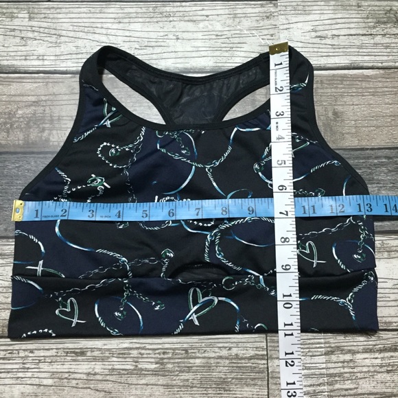 Victoria sport sports bra women’s M blue black - Picture 2 of 9